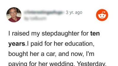 GIRL’S STEPDAD PAYS FOR HER WEDDING BUT SHE CHOOSES BIO DAD TO GIVE HER AWAY, SO HE RESIGNS AS HOST