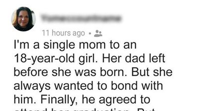 My Daughter Forbade Me from Attending Her Graduation Due To Her Dad’s Ultimatum