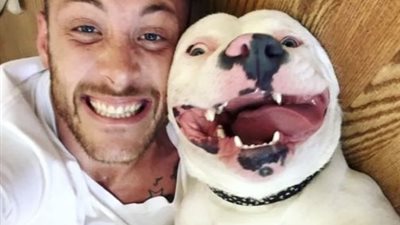 image caption Man Shares This Photo Of His New Dog Online, People Immediately Call The Cops On Him
