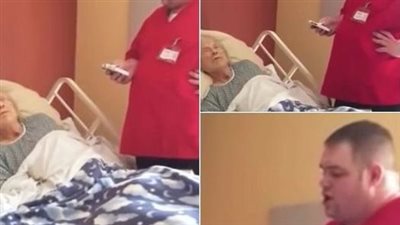 Dying woman has one last wish. Then carer takes something out of his pocket that shocks everyone