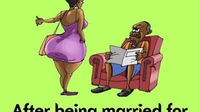 The wife asked her husband