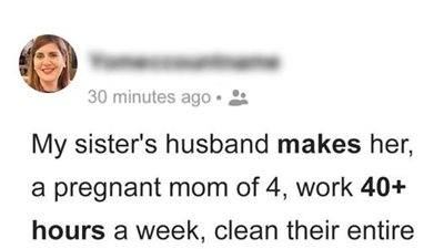 Husband Makes Pregnant Wife Work 40+ Hours & Manage All House Chores — Family Finds Out on Thanksgiving Day