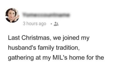 My Mil Started Crying Uncontrollably & Shouted That I Ruined Christmas for Her after She Opened My Gift