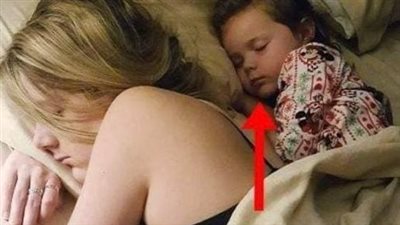 My spouse had shot this photo on my phone while I was sleeping, and I discovered it when I woke up.