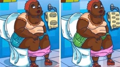 Only people with an IQ of 140 can find all 5 differences!!!