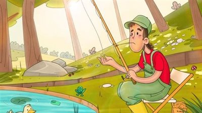 Assist the angler by locating his hook!