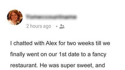 I Dumped the Man I Really Liked on Our First Date despite Him Offerring to Pay For Whole $400 Dinner