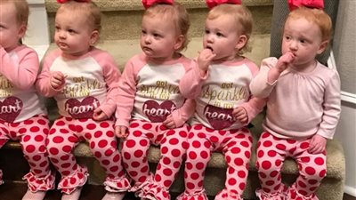 The quintuplets are going to go to the first grade soon
