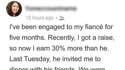 WOMAN SNEAKS OUT FROM THE RESTAURANT, WHEN HER FIANCE DEMANDED HER TO PAY THE RESTAURANT BILL