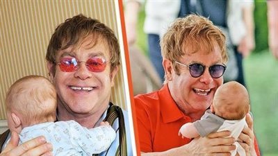 Elton John’s Grown Sons Are ‘Handsome’ & Not Spoiled Doing Chores for Pocket Money