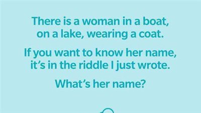 There’s a Woman in a Boat Riddle: Try to Solve the Viral Riddle