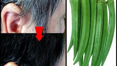 White hair to black hair naturally in just 3 minutes and grow long hair fast with lady’s fingers & coffee
