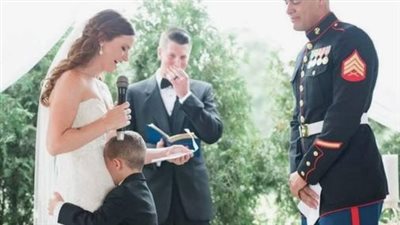 Stepmom Delivers Special Wedding Vows To Four-Year-Old – His Reaction Breaks Our Hearts