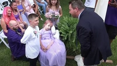 Family Fulfilled Wish Of 10-Year-Old To Wed Her Childhood Sweetheart Days Before She Passed