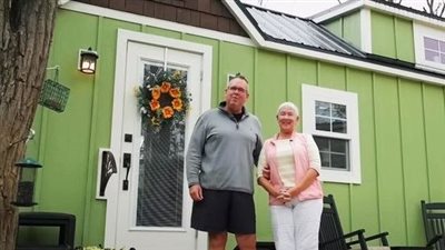 Grandparent Getaway: Retired Couple Sets Up Tiny Home to Be Closer to Grandkids