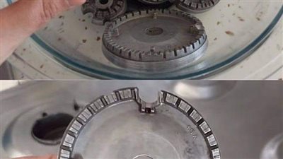 How to clean stove burners with dishwasher tablets