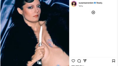 76-year-old Susan Sarandon criticized for her clothing – has the perfect response for haters